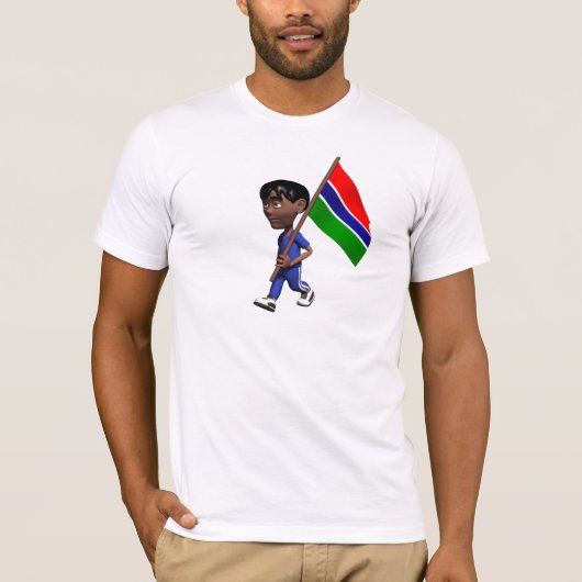 Gambian男の子 Tシャツ (正面)