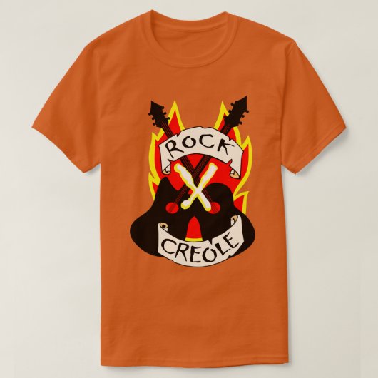 Gambit 97s Rock X Creole Crop Top Tee Tシャツ (デザイン正面)