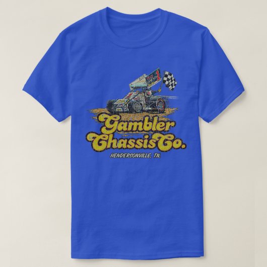 Gambler Chassis Co 1980 Classic TShirt Tシャツ (デザイン正面)