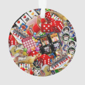 Gamblers Delight - Las Vegas Icons オーナメント (裏面)