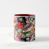 Gamblers Delight - Las Vegas Icons ツートーンマグカップ (中央)