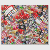 Gamblers Delight - Las Vegas Icons ラッピングペーパー (フラット)