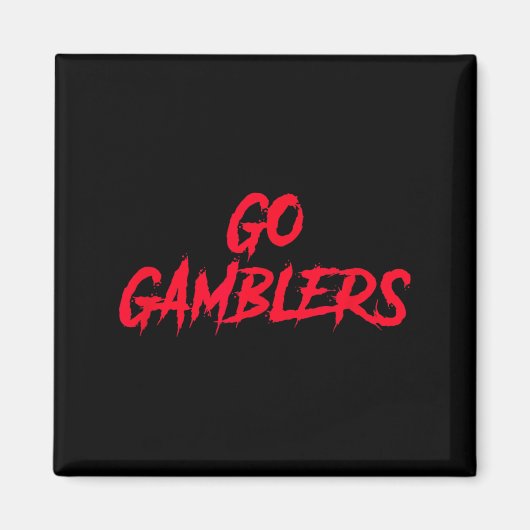 Gamblers Houston Football Tailgate マグネット (正面)