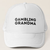 Gambling Grandma キャップ (正面)