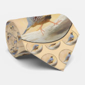 Gambrel's Quail Painting Original Bird Art ネクタイ (ロール)