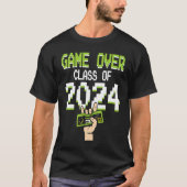 Game Class Of 2024 College School Graduation Senio Tシャツ (正面)