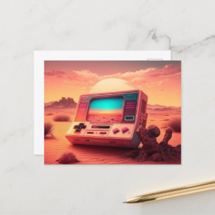 Game Consoleポストカードでおもしろいの準備をする ポストカード