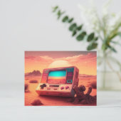 Game Consoleポストカードでおもしろいの準備をする ポストカード (スタンド正面)