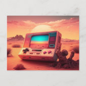 Game Consoleポストカードでおもしろいの準備をする ポストカード (正面)