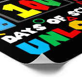 Game Controller Level 100 Days Of School Unlocked  ポスター (角)