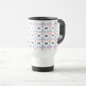 Game Controller Pattern Mug | Cool Gamer トラベルマグ (正面右)