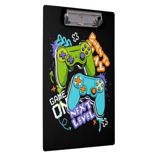 Game controllers Graffiti  Gaming Born To Play  クリップボード (右)