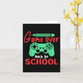 Game Cross Stick Over バックトゥスクール アップル カード (黄色い花)