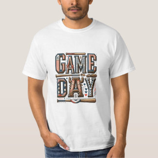 「GAME DAY」のTシャツデザイン Tシャツ