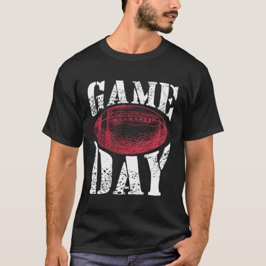 Game Day American Football Tシャツ (正面)