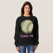 Game Day Baseball Leopard スウェットシャツ (正面フル)