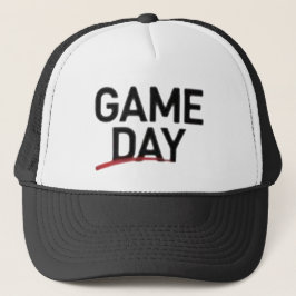 Game Day Bold Statement Design キャップ