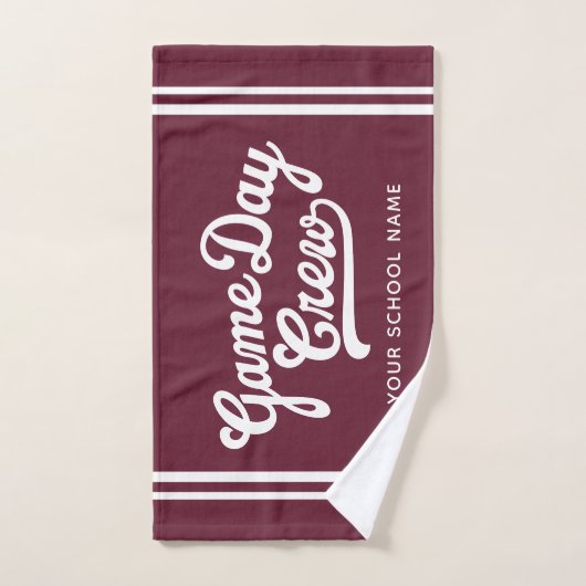 Game Day Crew Custom Sport Towel, Team Spirit  ハンドタオル (ハンドタオル)