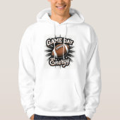 Game Day Energy Football Hoodie パーカ (正面)