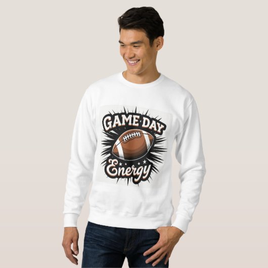 Game Day Energy Football Sweatshirt スウェットシャツ (正面フル)
