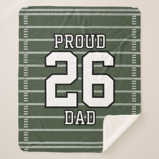 Game Day Football シェルパブランケット (正面)