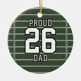 Game Day Football セラミックオーナメント