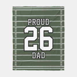 Game Day Football フリースブランケット