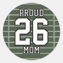 Game Day Football ラウンドシール