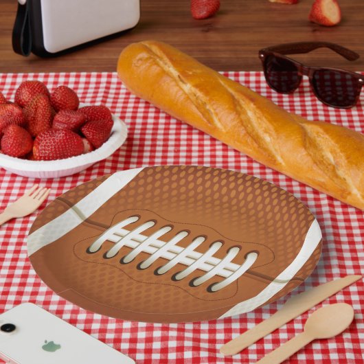 Game Day Football Party Plates ペーパープレート (ピクニック)