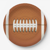 Game Day Football Party Plates ペーパープレート (正面)
