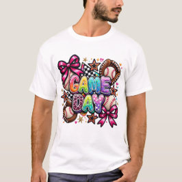 Game Day Football T-Shirt – Fun Sports  Tシャツ