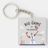 「Game Day Glory: すごい Bowl Bash 2025」 キーホルダー (正面)