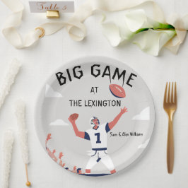 「Game Day Glory: すごい Bowl Bash 2025」 ペーパープレート