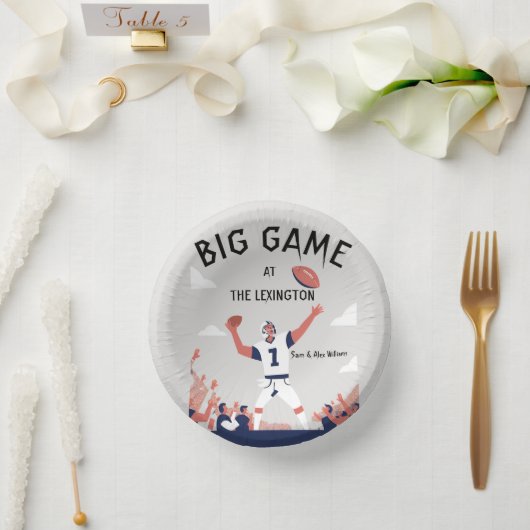 「Game Day Glory: すごい Bowl Bash 2025」 ペーパーボウル (ウェディング)