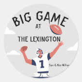 「Game Day Glory: すごい Bowl Bash 2025」 ラウンドシール (正面)