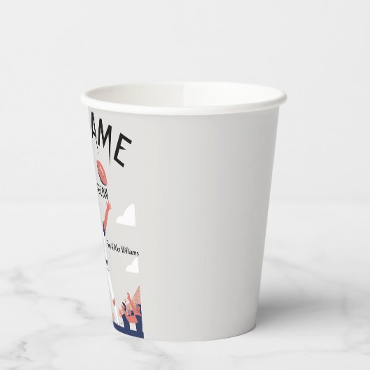 「Game Day Glory: すごい Bowl Bash 2025」 紙コップ (左)