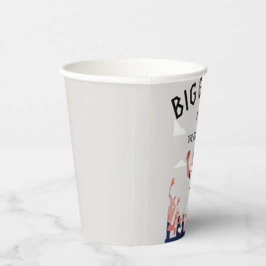 「Game Day Glory: すごい Bowl Bash 2025」 紙コップ (右)