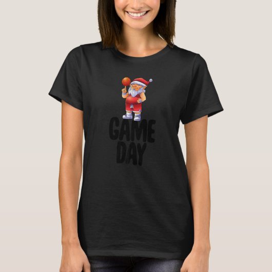 Game Day Gnome  Football Game Celebration Women Tシャツ (正面)