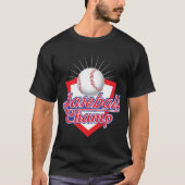Game Day Greatness – I’m the Baseball Champ Tシャツ (正面)