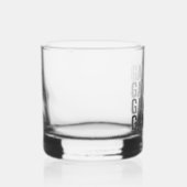 Game Day Repeat Bold Rocks Glass ウイスキーグラス (右)