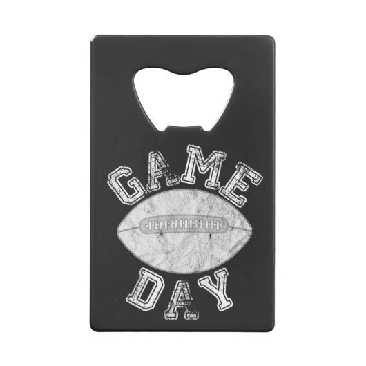 Game Day Screwball Graphics クレジットカード栓抜き (正面)