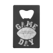 Game Day Screwball Graphics クレジットカード栓抜き (裏面)