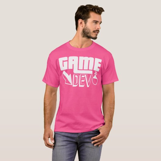 Game Dev Programmer Gamer Level Design Software fa Tシャツ (正面フル)