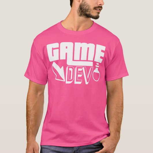 Game Dev Programmer Gamer Level Design Software fa Tシャツ (正面)