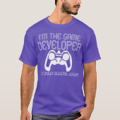 Game Developer Joke Coding Gameester Programmer fr Tシャツ (正面)