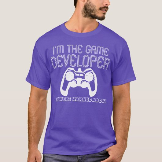 Game Developer Joke Coding Gameester Programmer fr Tシャツ (正面)