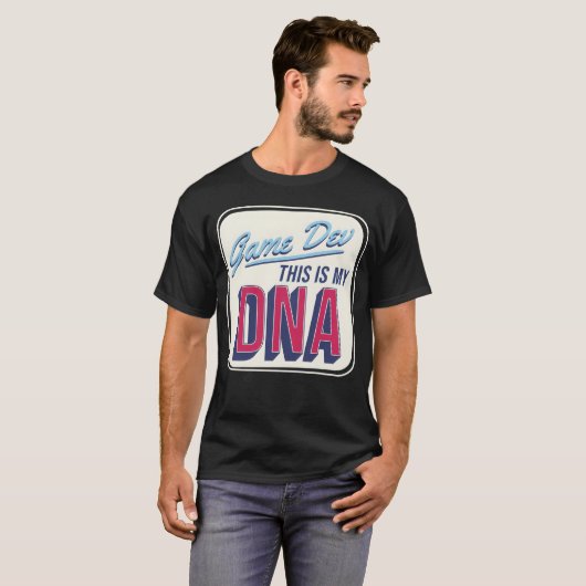 Game Devhis Is My DNA girl Tシャツ (正面フル)