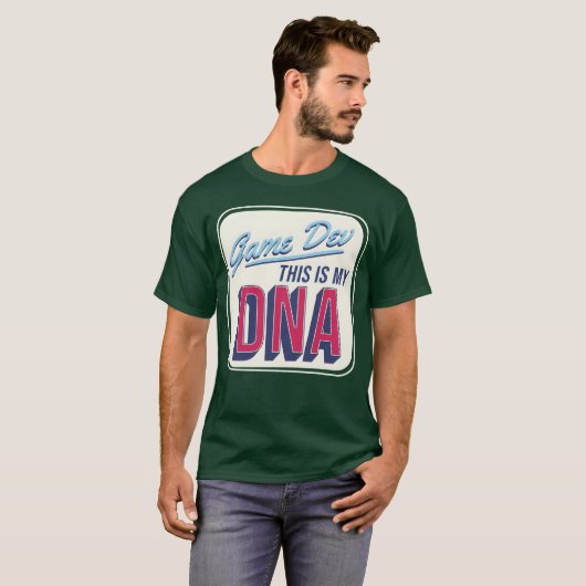 Game Devhis Is My DNA girl Tシャツ (正面フル)