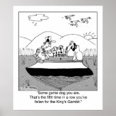 Game Dog Plays Chess ポスター (正面)