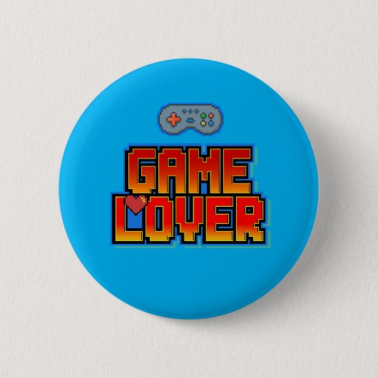 Game Lover 缶バッジ (正面)